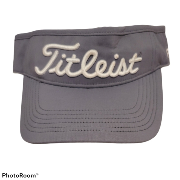 Titleist Pro V1 Golf Visor Hat Unisex Gray